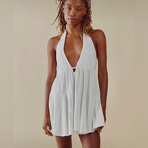 Free People NWOT Emma Louise mini dress in lavender ONLY size small - Picture 13 of 13